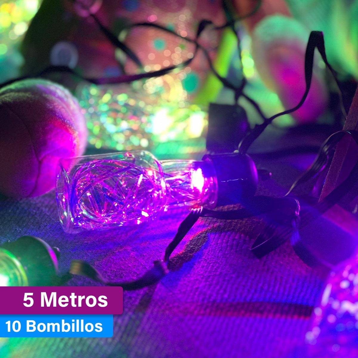 Extension Botellas 5m X10 1603